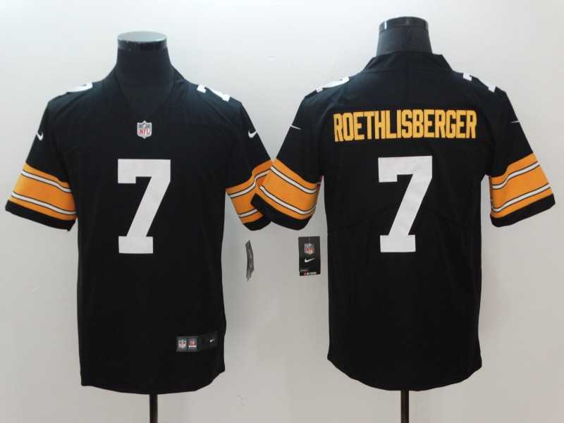 Nike Steelers 7 Ben Roethlisberger Black Alternate Vapor Untouchable Limited Jersey,We sell and wholesale Nike Steelers 7 Ben Roethlisberger Black Alternate Vapor Untouchable Limited Jersey on line form chian!